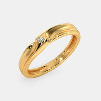 Dew Drop Diamond Gold Ring