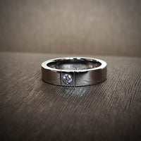 Diamond Lined Band