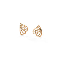 Birdy Gold Stud Earrings