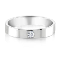 Diamond Shiny Polished Ring